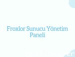 Froxlor Sunucu Yönetim Paneli