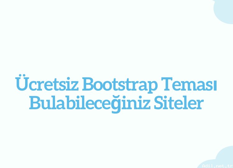 Ücretsiz Bootstrap 5 temaları